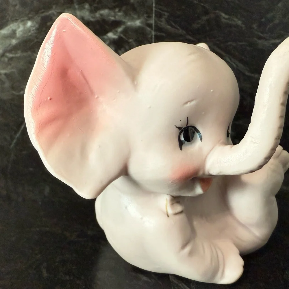 Baby Elephant Figurine - Picture 3 of 11